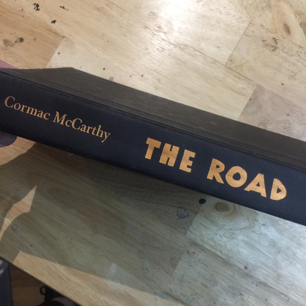 Cormac Mccarthy the road hardback no dust cover